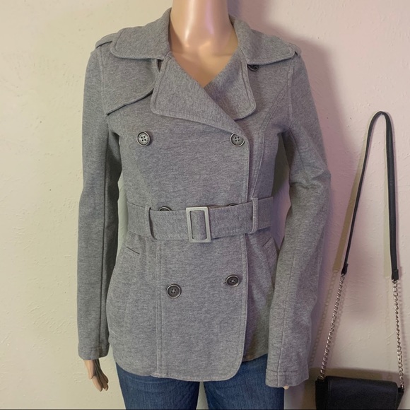 Armani Exchange Knit Peacoat - Picture 2 of 4